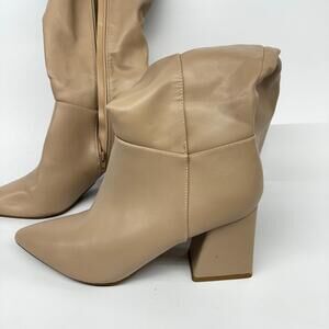Journey Collection Women Knee High Boots Nude, New Imperfections No Box Size 9.5